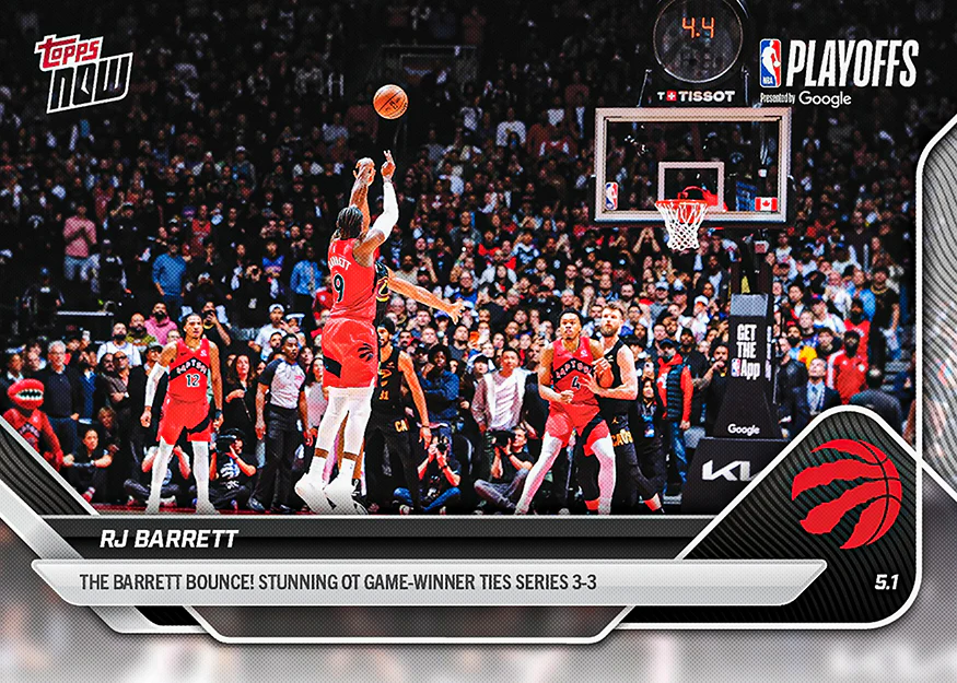 RJ Barrett - 2025-26 NBA Topps NOW® - Card 288 - PR: 690