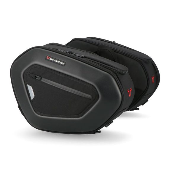 SW-MOTECH PRO BLAZE H SADDLEBAGS WITH MOUNT (2 x 20 liters) - BlackRef: bc.hta.11.740.10701/ / bc.hta.11.740.30700