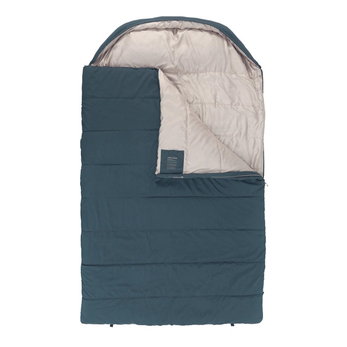 Outwell Campion Lux Double Sleeping Bag - Zipper left - blue