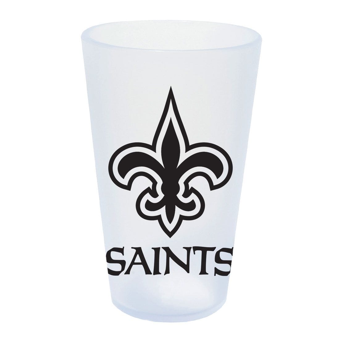 New Orleans Saints Icicle Silicone NFL Pint Glass