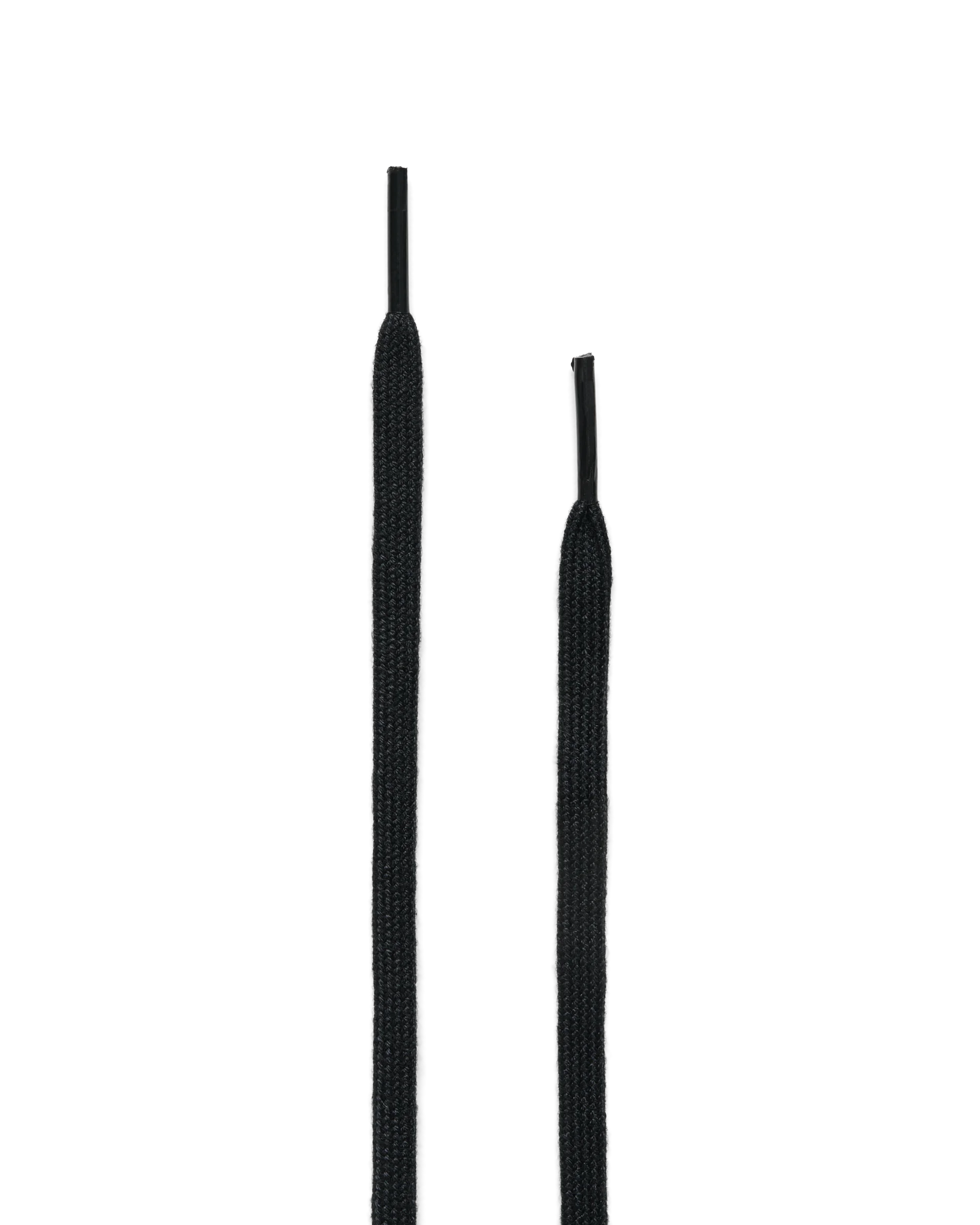 ECCO Flat Laces Flache Schnürsenkel Schwarz