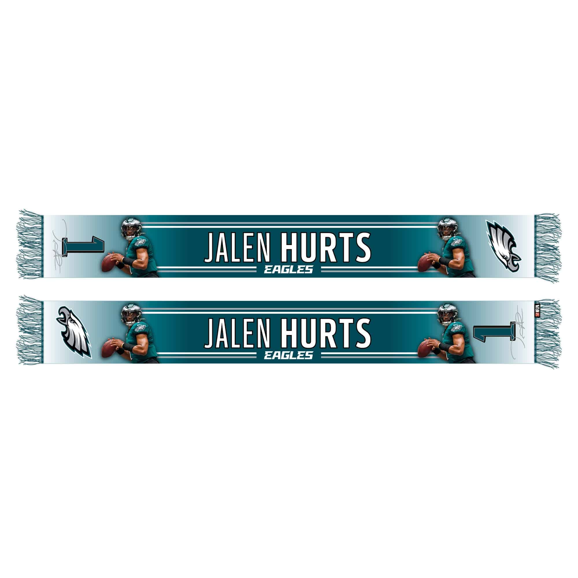 Jalen Hurts Philadelphia Eagles HD NFL Scarf