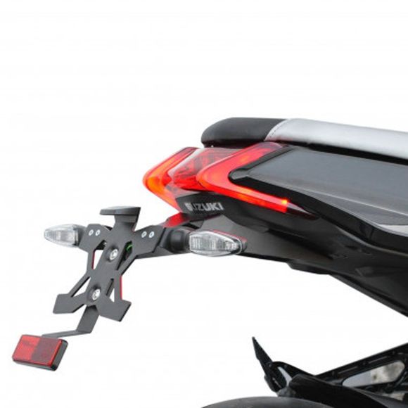 Top block black license plate holder - blackRef: tb0425 / spes39