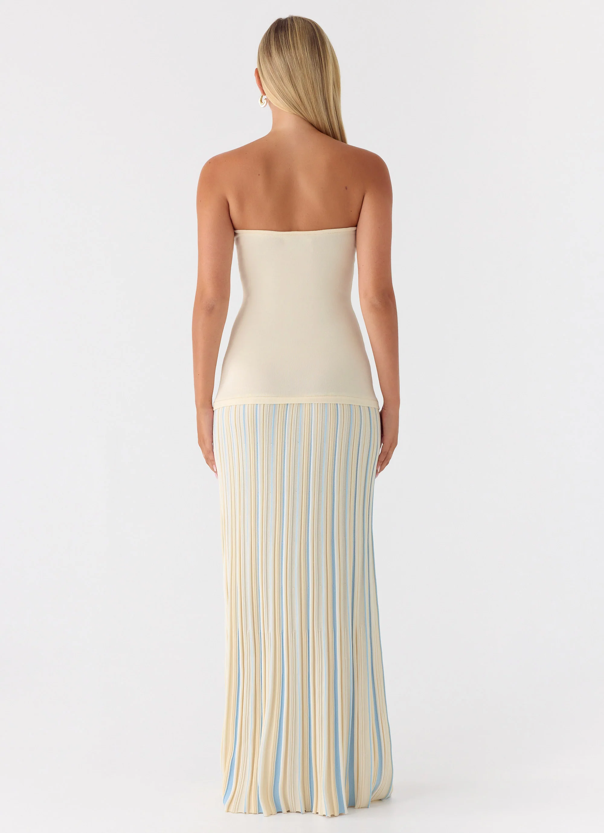 Otillie Knit Maxi Dress - Yellow