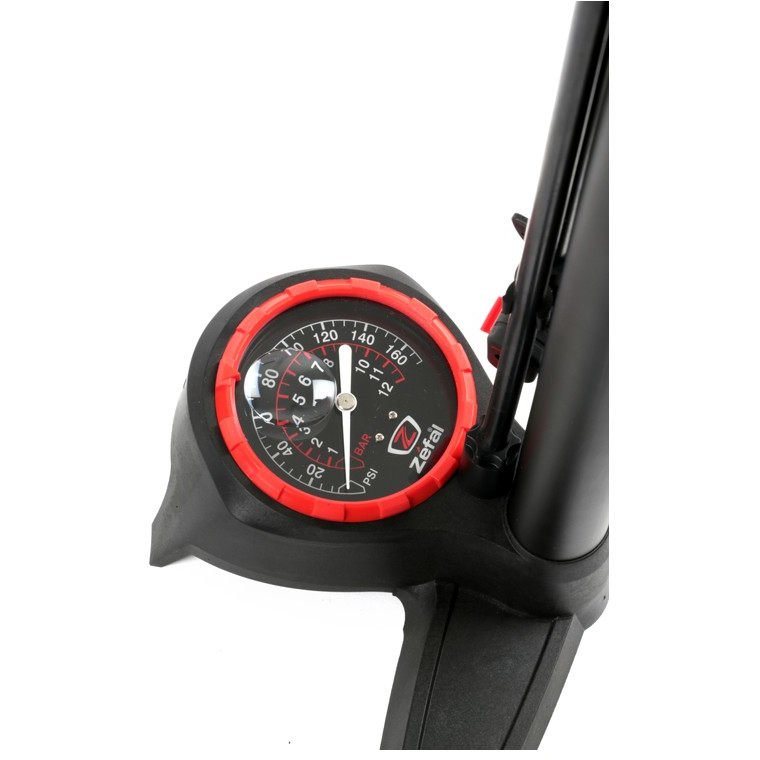 Zéfal Profil Max FP60 Z-Turn Floor Pump - black/brown
