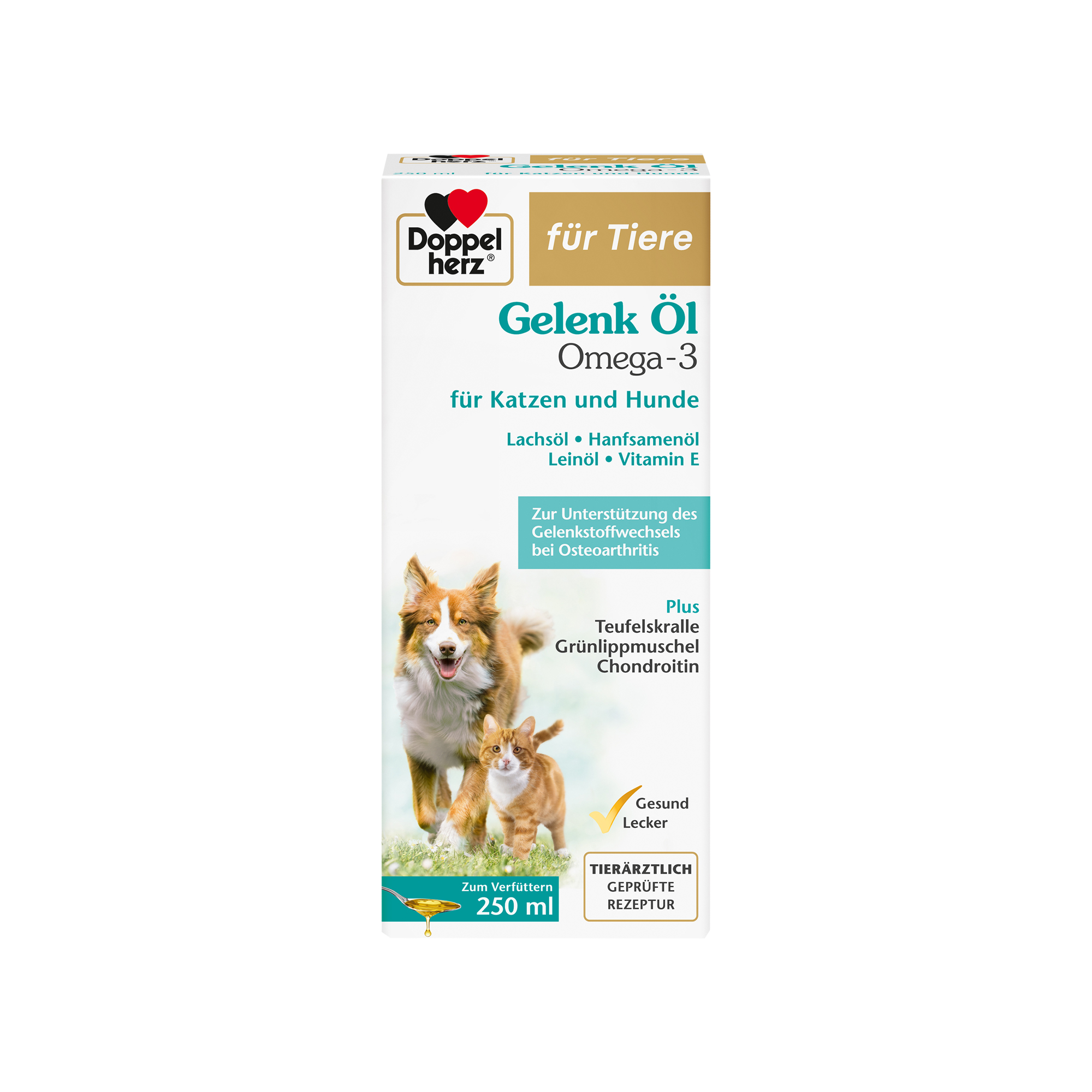 Doppelherz Gelenk Oil for Cats and Dogs - 250 ml