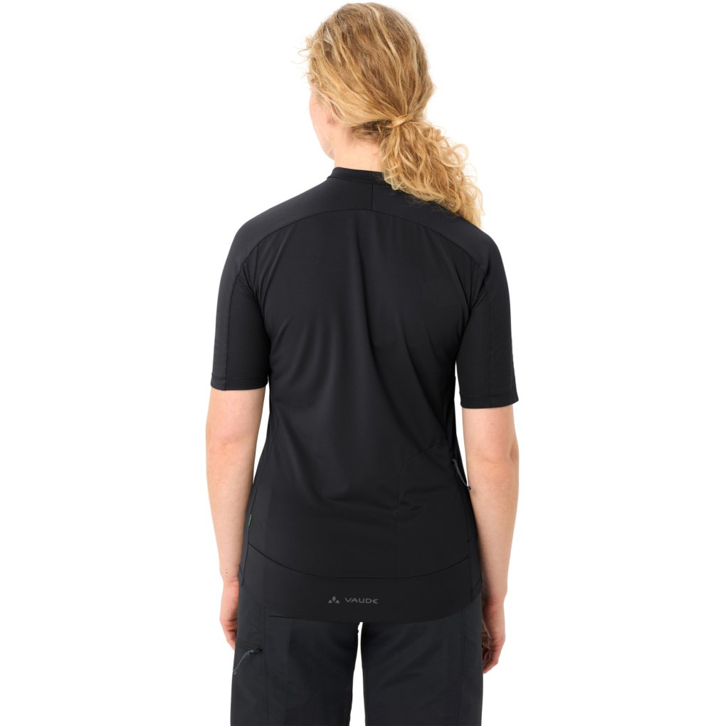 Vaude Qimsa Pro Half-Zip Shirt Women - black