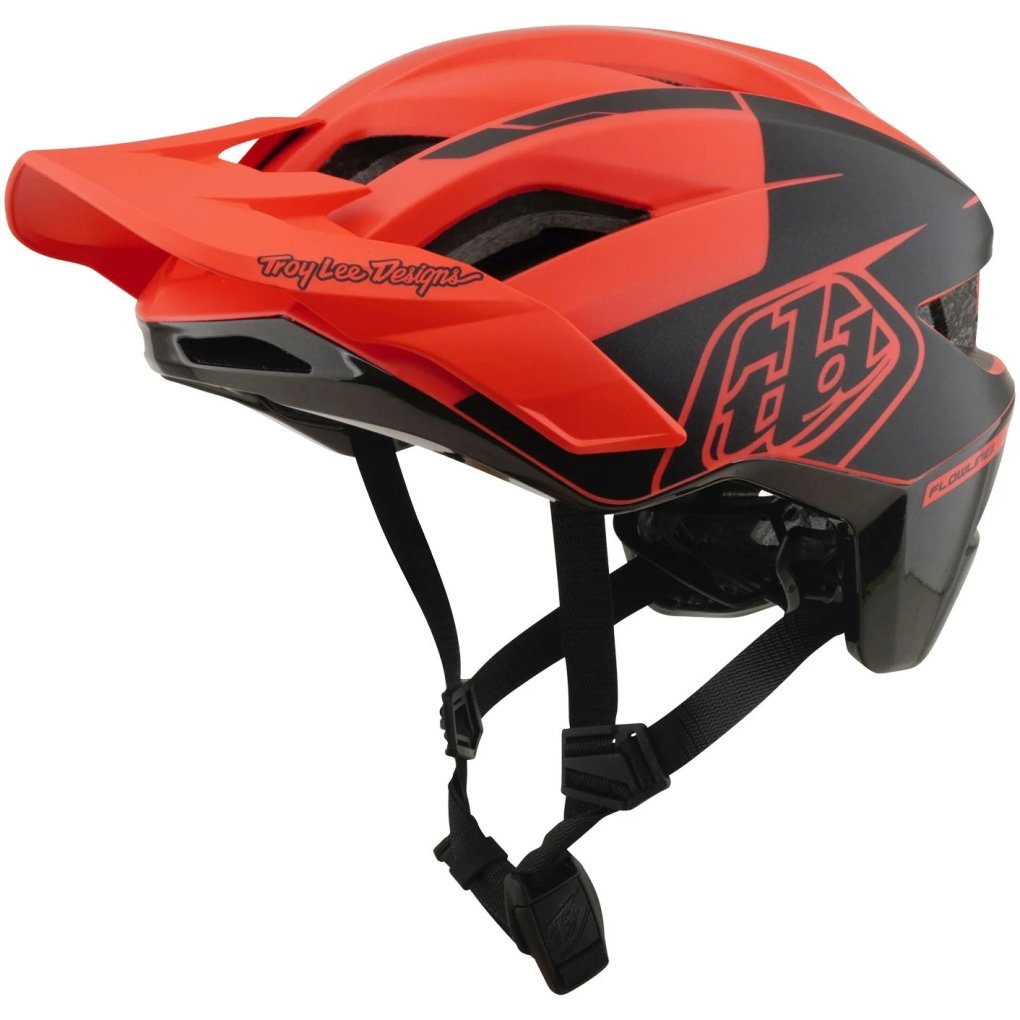 Troy Lee Designs Flowline SE MIPS Helmet - Hydro Coral/Charcoal