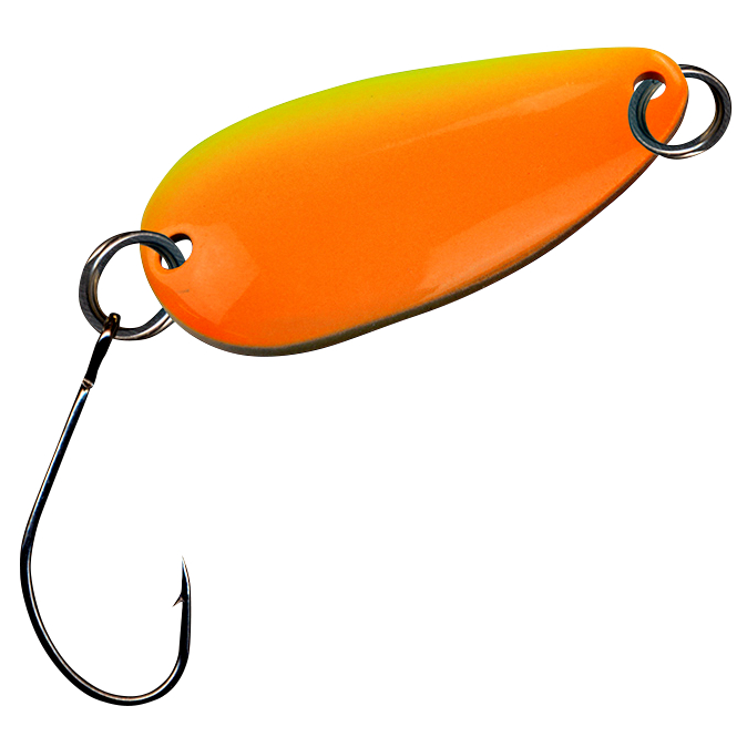 FTM Trout Spoon Bee (Yellow\/Orange, Brown UV)