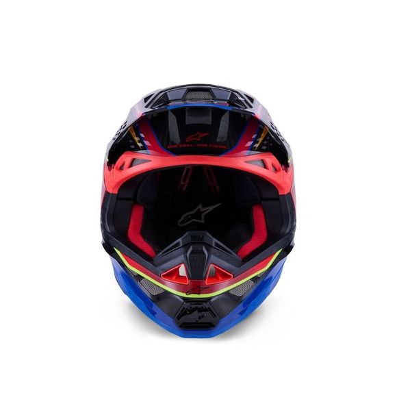 Alpinestars Supertech S -M10 cross Helmet - ERA 2025 - Blue / RedRef: AP3974