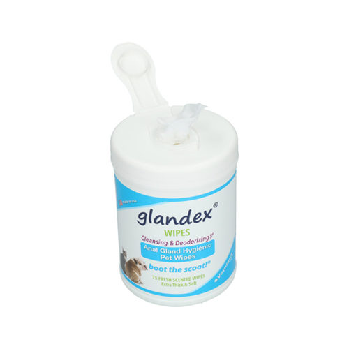Glandex Wipes - 75 Wipes