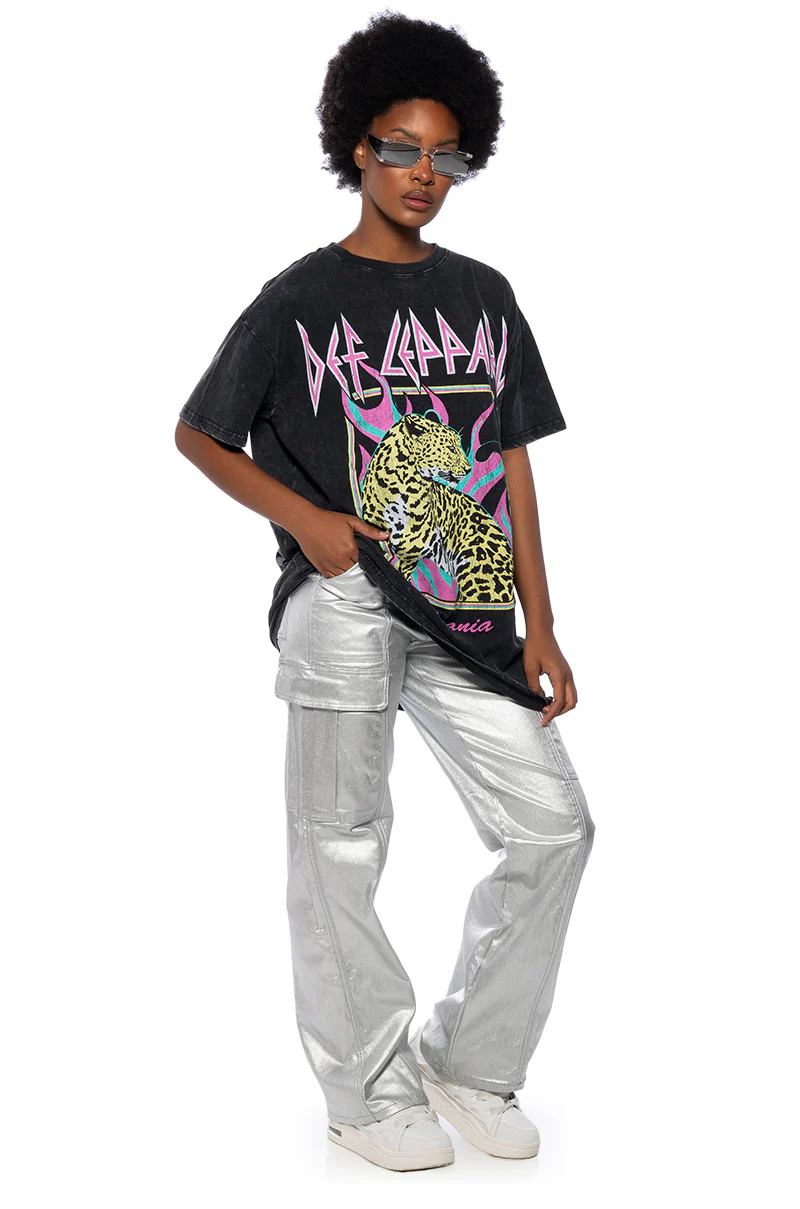 Def Leppard Pyromania Tshirt Dress