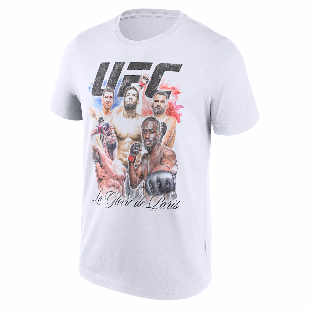 UFC Paris Quasar T-Shirt - White - Mens