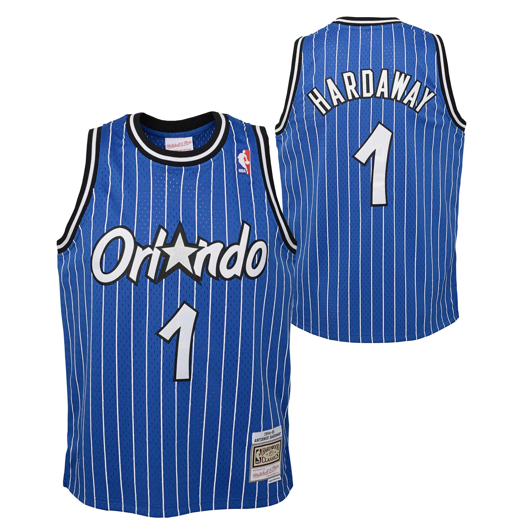 Penny Hardaway #1 Orlando Magic 1994-95 Youth Swingman NBA Jersey Blue (YOUTH)
