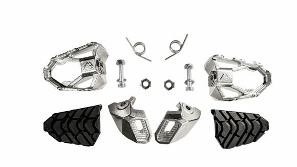 Touratech Works PRO Footrest - SilverRef: Trt00032A / 01-035-5320-0