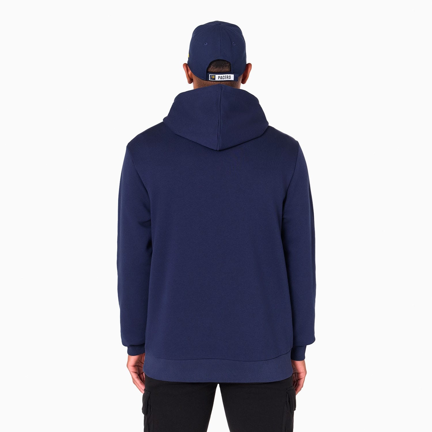 Indiana Pacers Team Logo Hoodie NBA Sweatshirt Navy