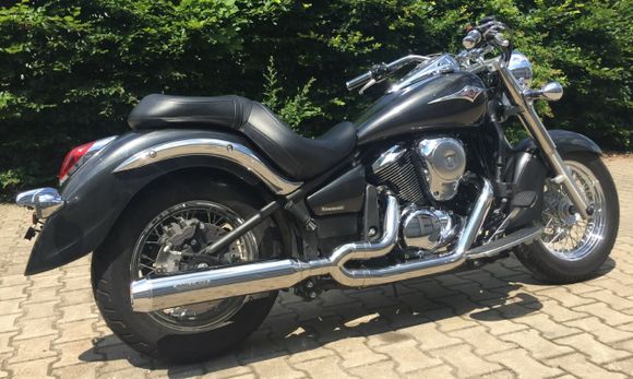 Complete Line Miller Exhaust Polished Tapered TipRef : MIL01296A / KA-VN900K-X24.04