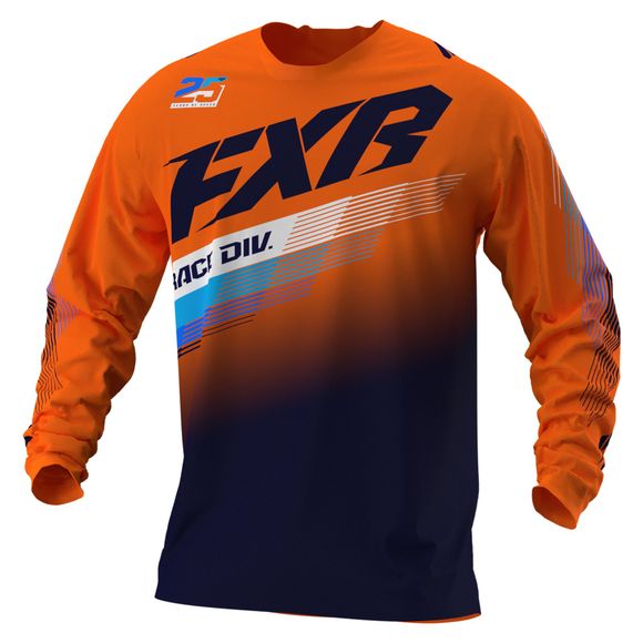 FXR cross ORANGE/MIDNIGHT 2021 motocross jersey - Orange / BlueRef : FXR0033