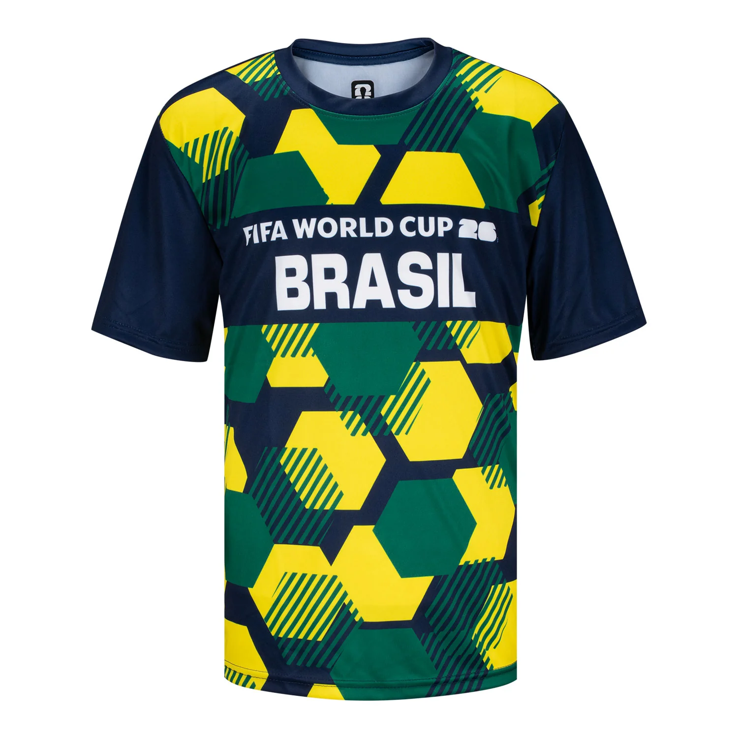 2026 Soccer Fan Collection Brazil Sublimated Top - Youth