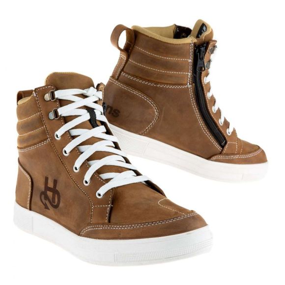Helstons OSAKA Motorcycle Riding Shoes - YellowRef : HS1178