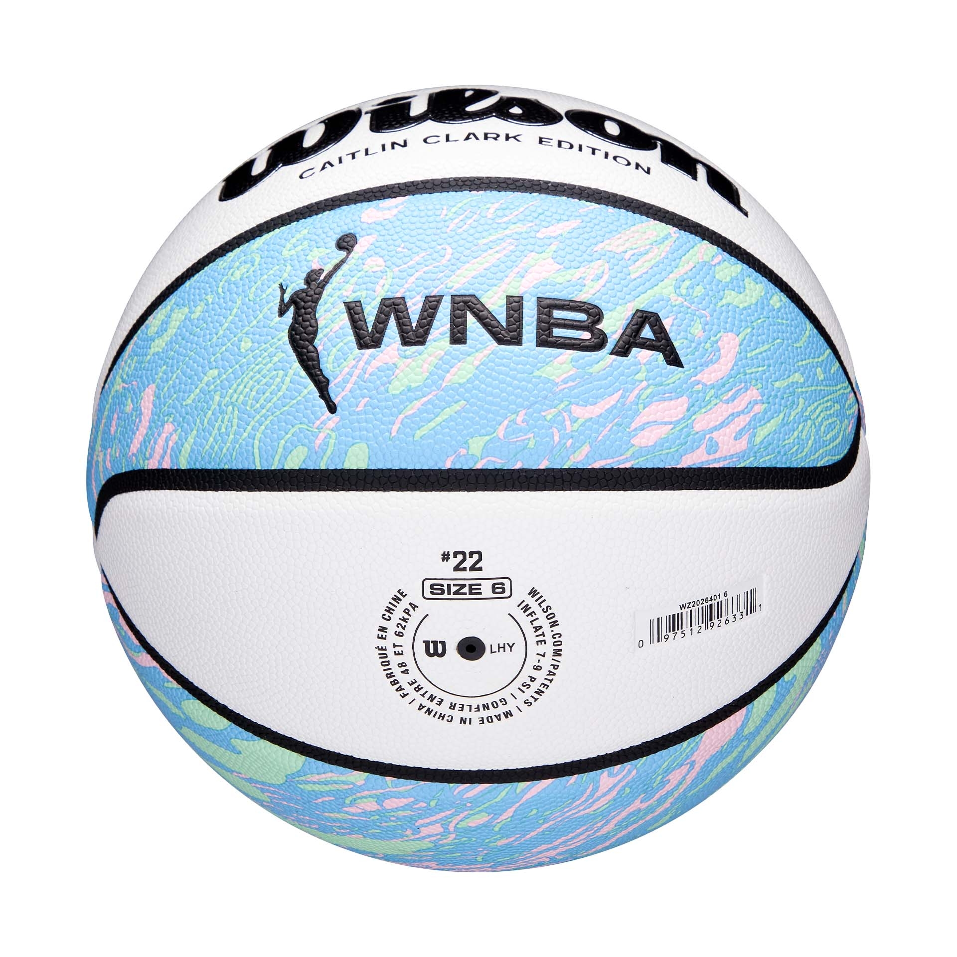 Caitlin Clark Oasis WNBA Basketball (Size 6)