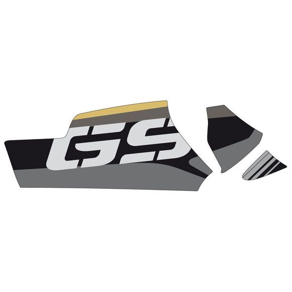 Puig BMW R1200GS swingarm stickers - YellowRef: 20153