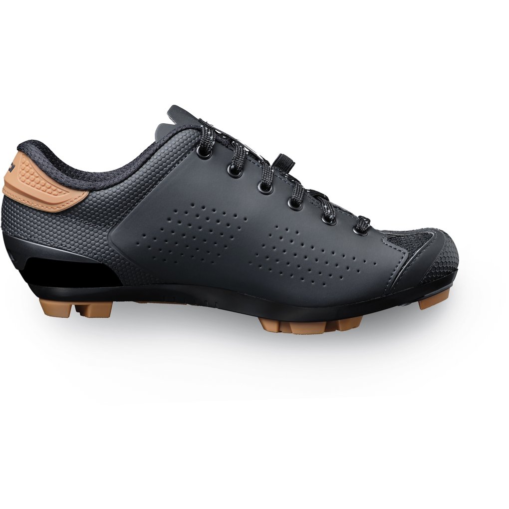 Sidi Dust Shoelace Gravel Shoes - Black