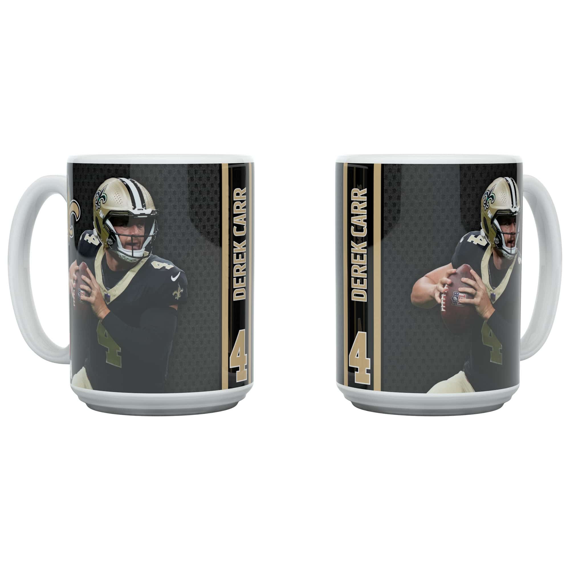 Derek Carr New Orleans Saints Jumbo Mug (450 ml)