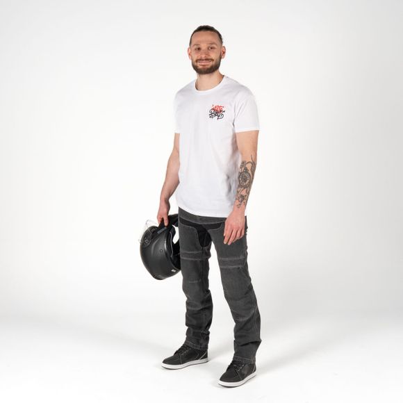 DXR BOOST Motorcycle Denim Jeans - Slim - GrayRef: DXR0605