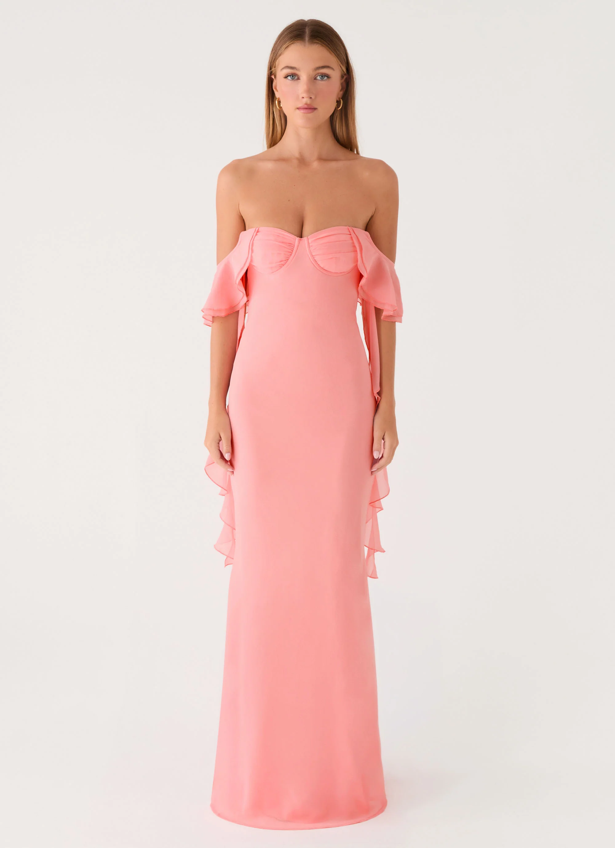 Maliyah Maxi Dress - Peach