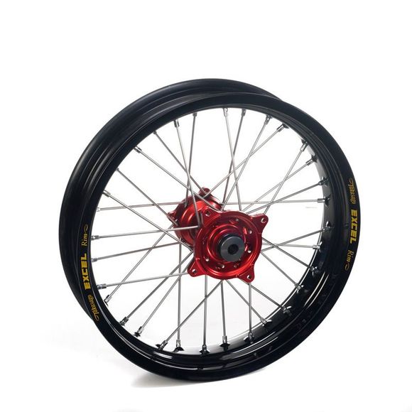 Haan Wheels rear wheel size 19x2.15 Black/RedRef: 1096240002