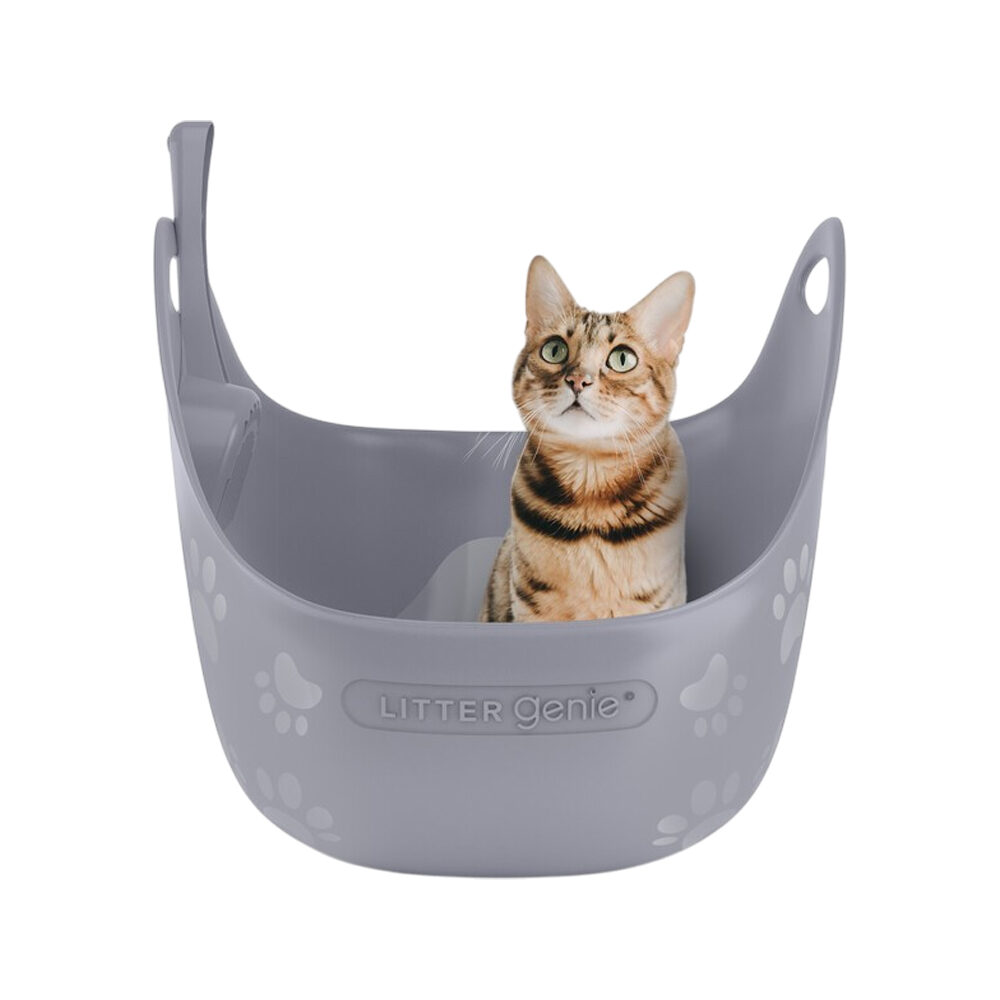 LitterLocker Litter Genie Cat Litter Box - Gray