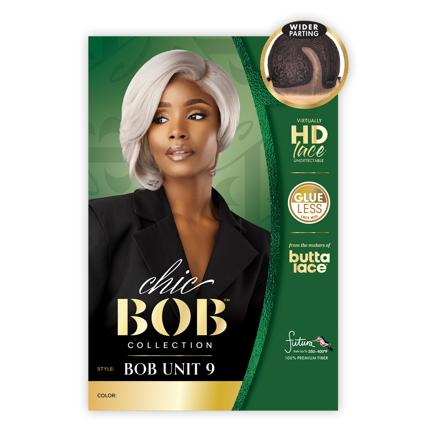 Sensationnel HD Lace Front Wig Butta Lace Glueless Chic Bob Unit 9