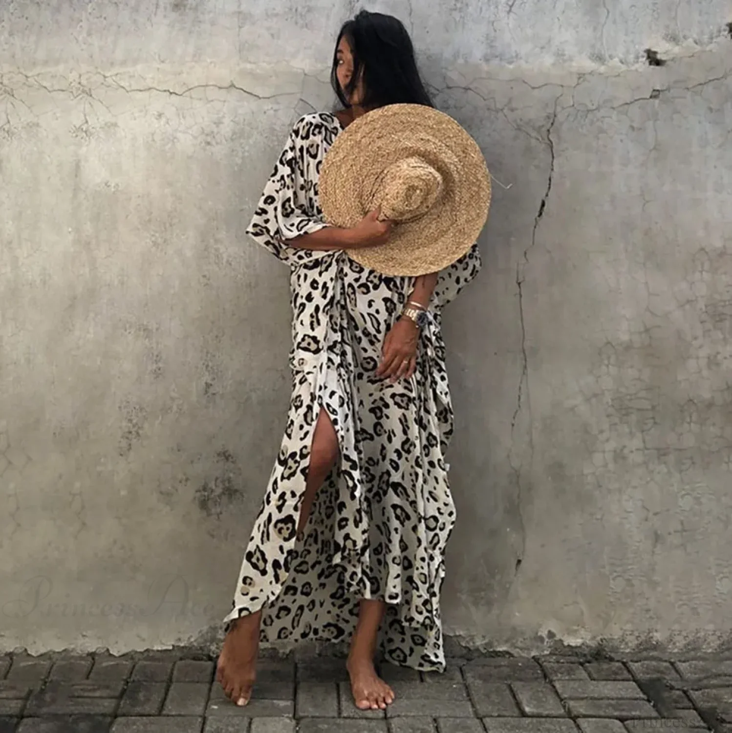 Women Swimsuit Kaftan Tunic Beach Cover Up