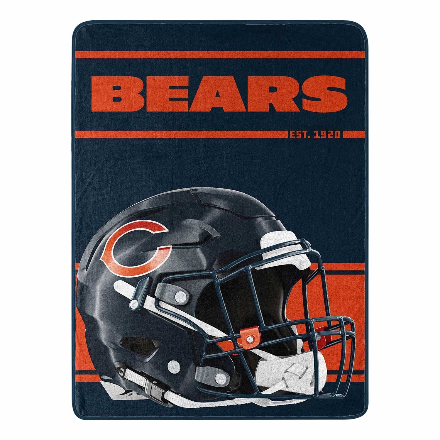 Chicago Bears Run Super Plush NFL Throw