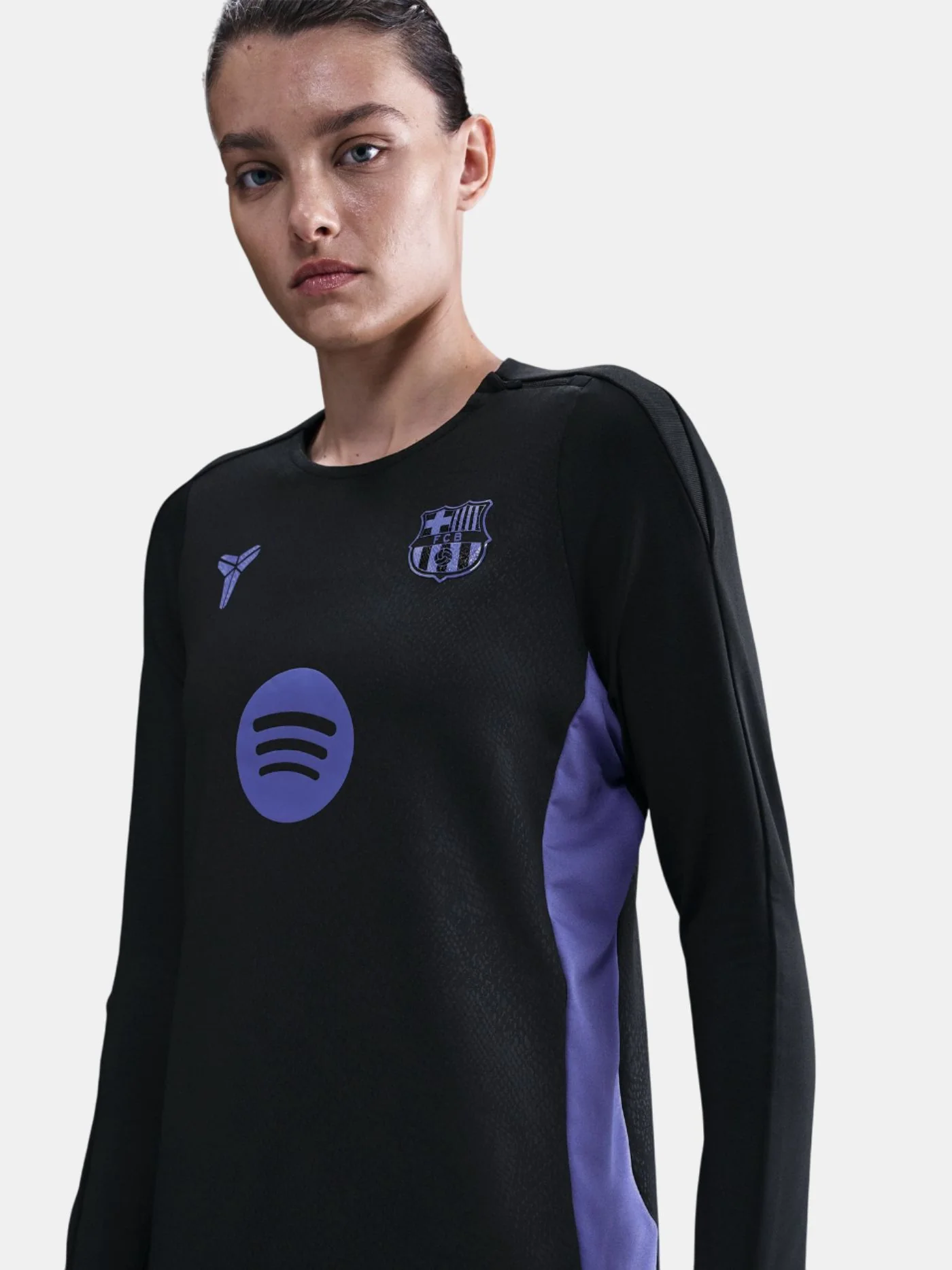 Women'S Fc Barcelona X Kobe Bryant Pre-Match Sweatshirt Away 25/26 - Long Sleeve