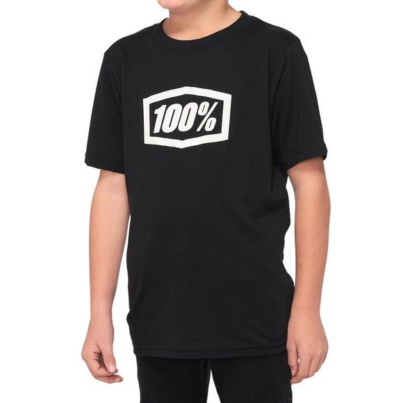Short Sleeve T-shirt 100% ICON KIDS - BlackRef: CE1420