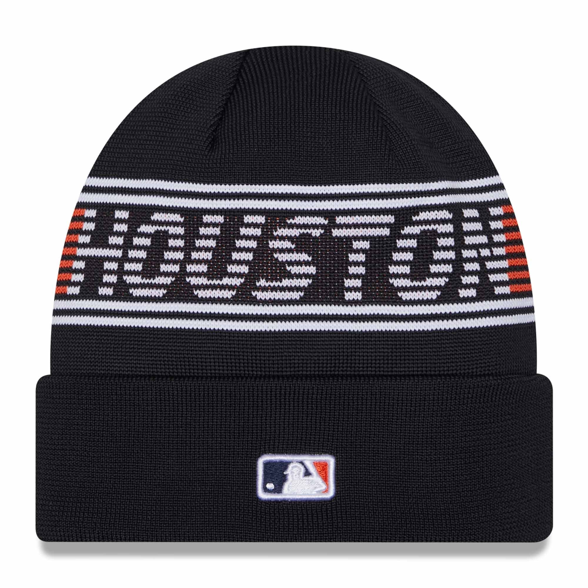 Houston Astros Authentic 2024 MLB Clubhouse New Era Beanie Knit
