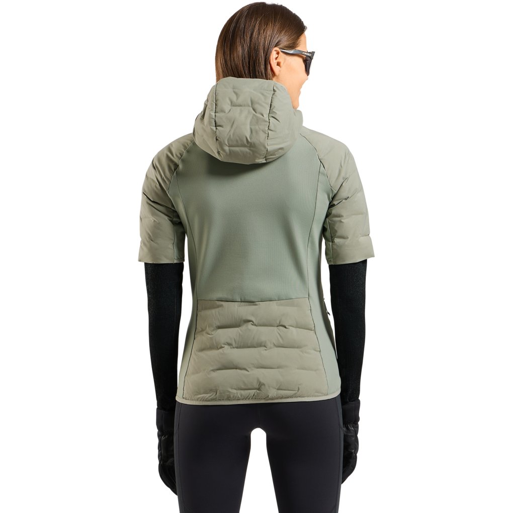 Odlo Zeroweight Insulator Short Sleeve Cross-Country Vest Women - shadow