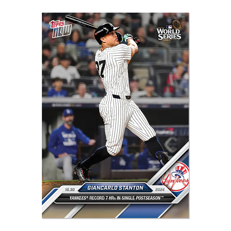 Giancarlo Stanton - 2024 MLB Topps NOW® Card 879