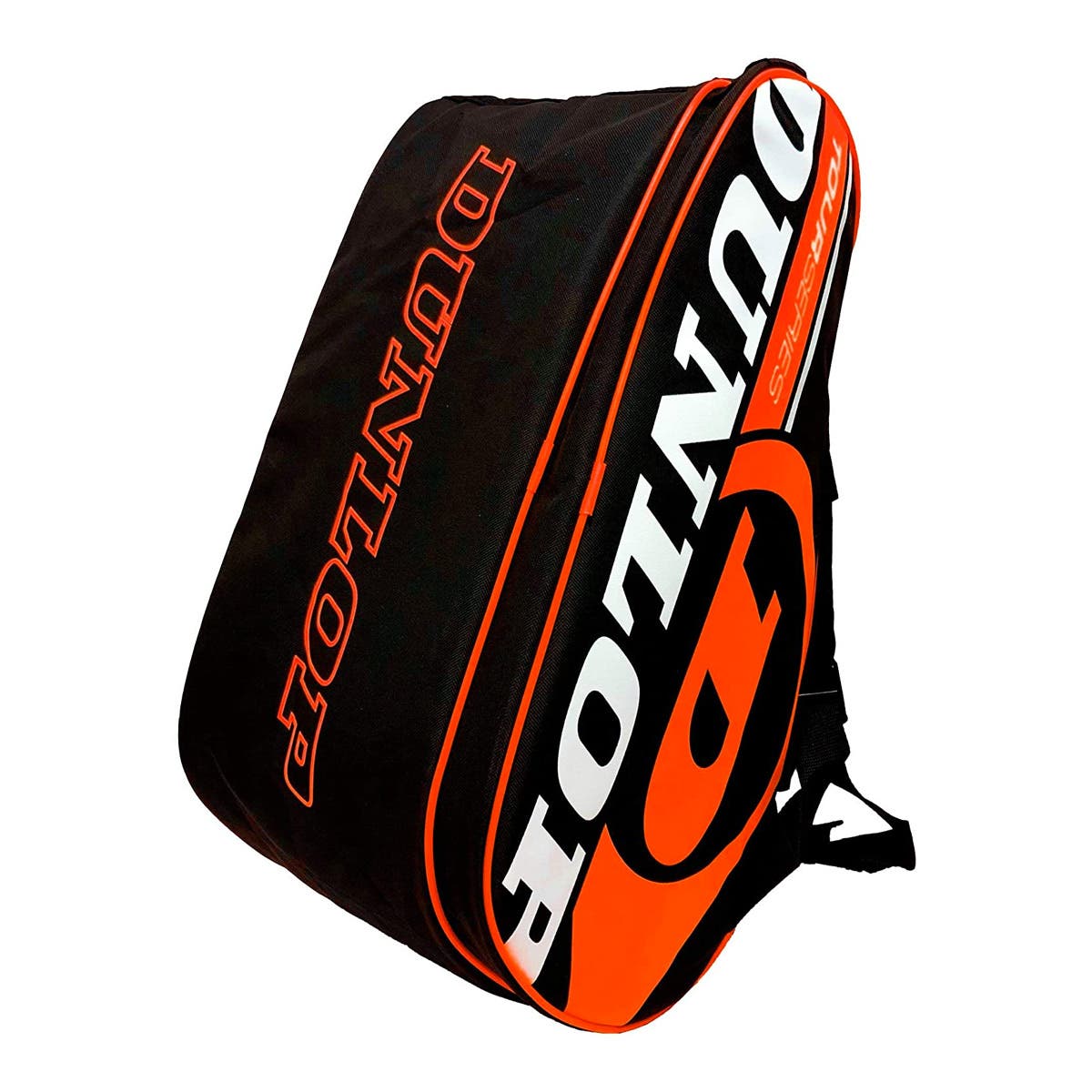 DUNLOP TOUR INTRO BLACK AND ORANGE PADEL BAG