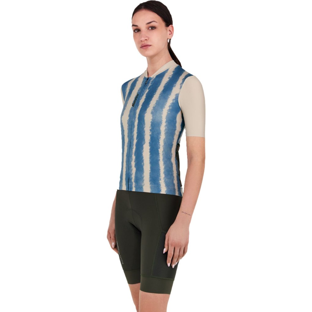 Santini Bambu Jersey Women 5S940L75CBAMBU - sky blue AZ