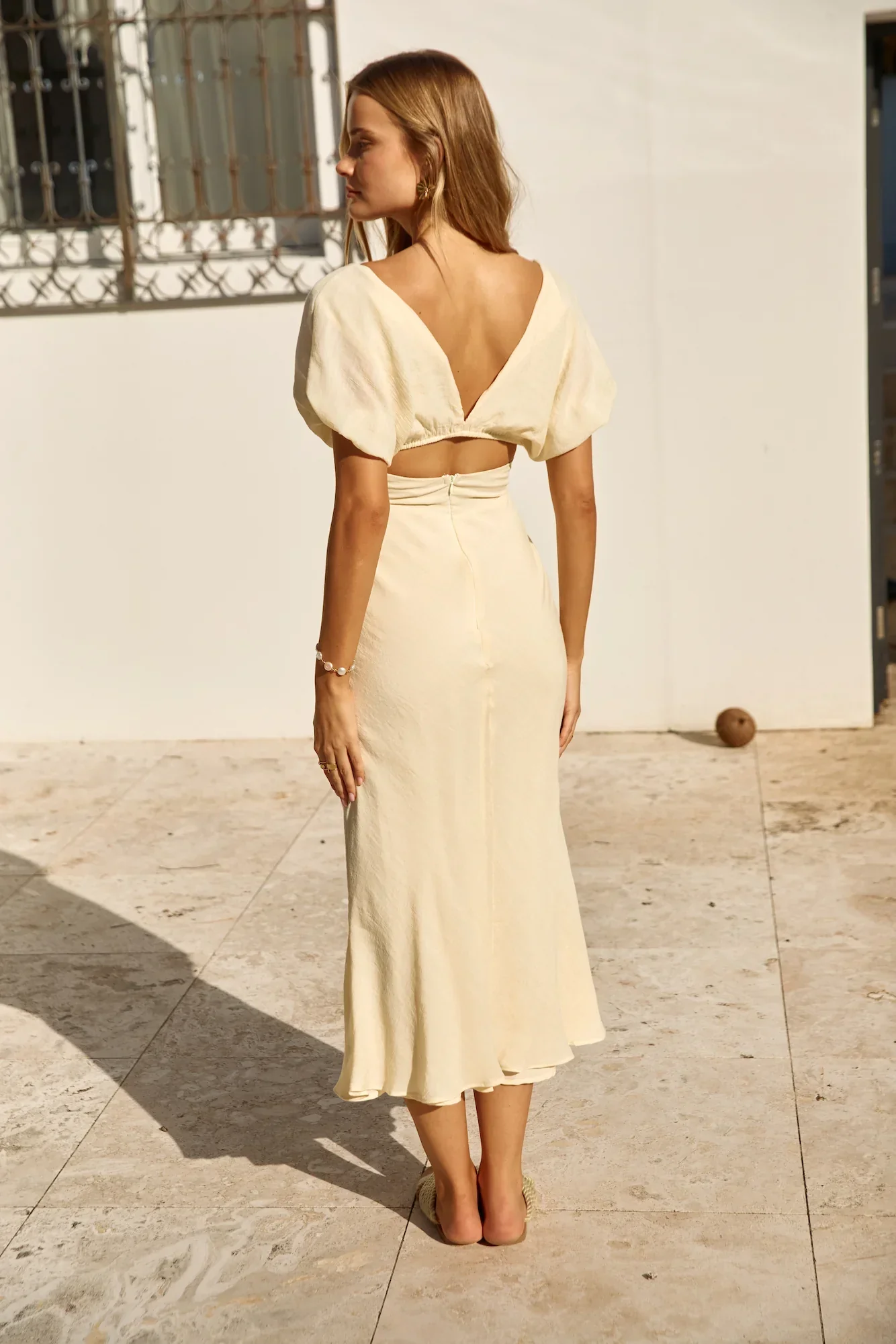 Growing Garden Maxi Dress Yellow