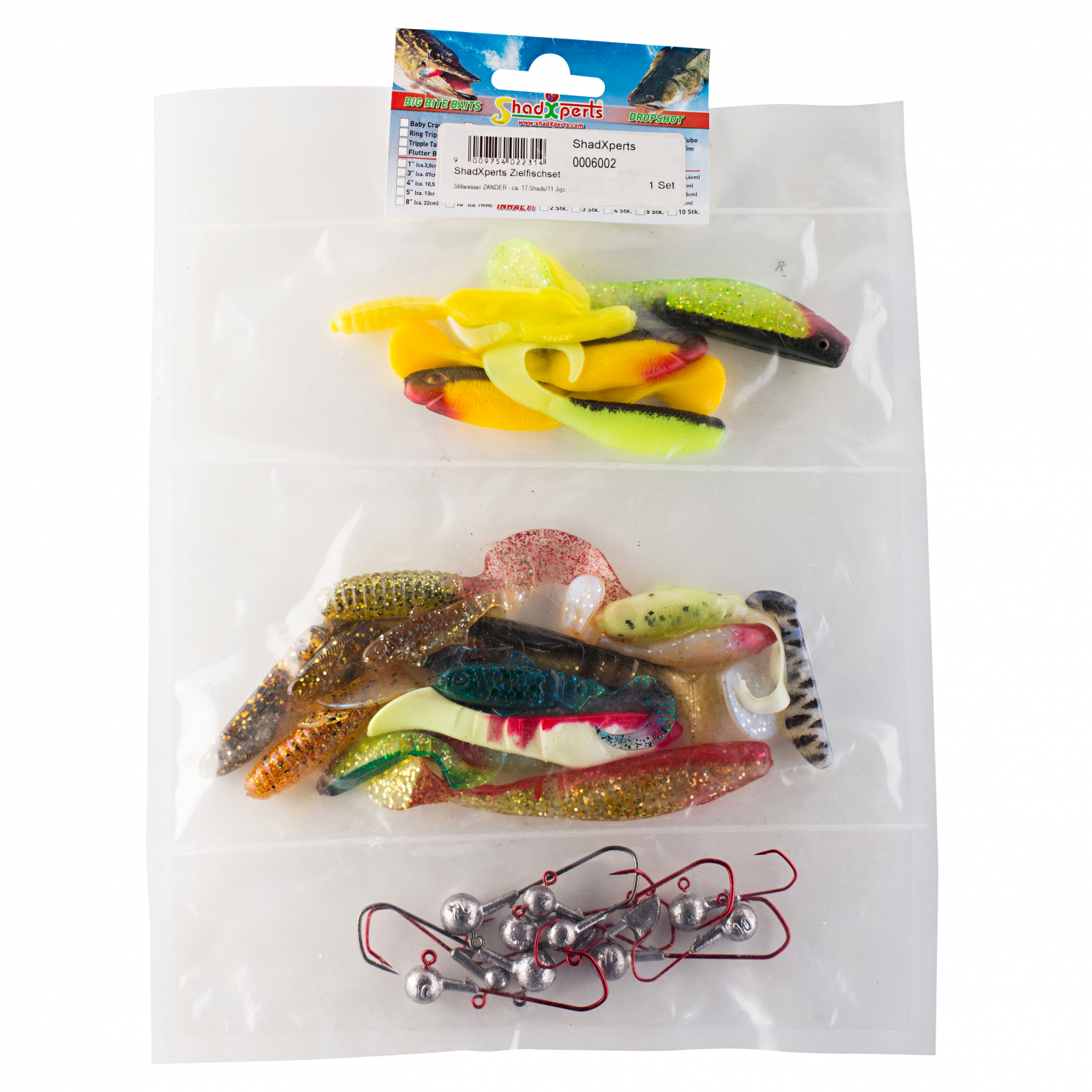 ShadXperts Softbait Still Water Zander Set