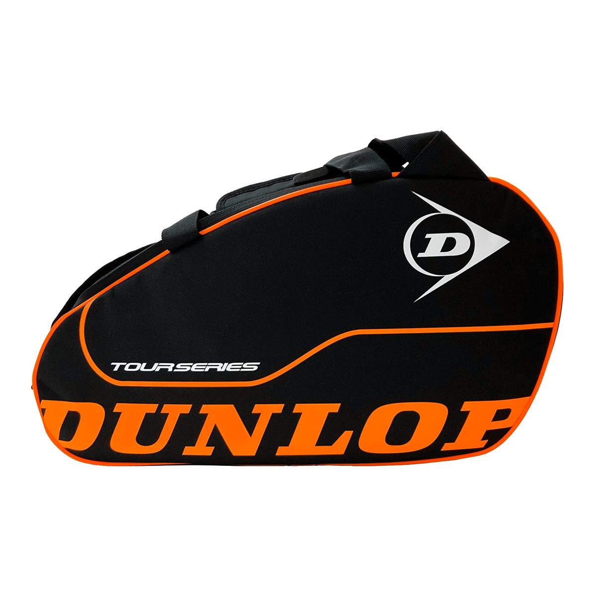 DUNLOP TOUR INTRO BLACK AND ORANGE PADEL BAG