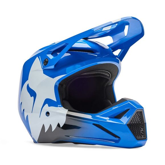 Casque cross Fox V1 SHIELD 2025 - BleuRef : FX6246