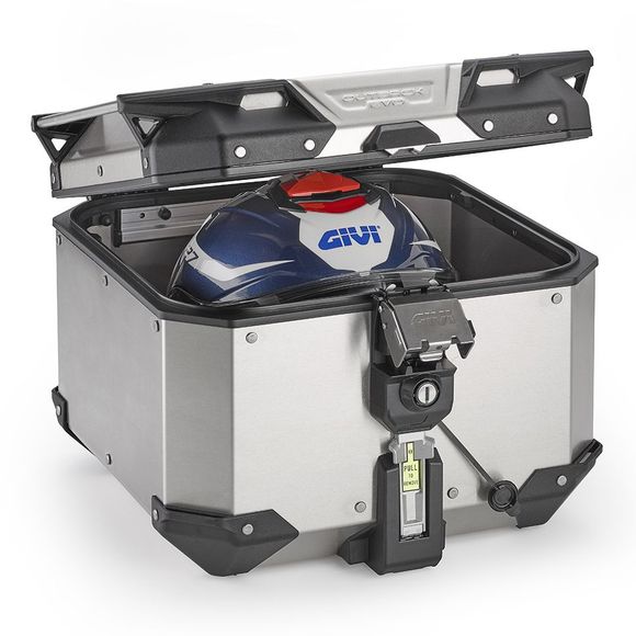 Top case Givi TREKKER OUTBACK EVO SMART 42 Liters (WITHOUT BARREL) Universal - GreyRef: gi2294 / obkev42a