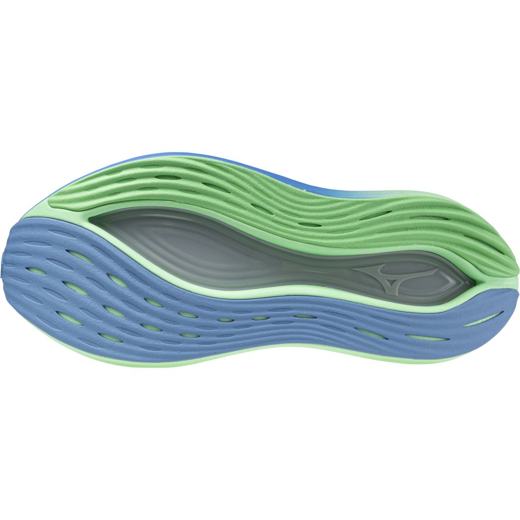 Mizuno Neo Vista Running Shoes Men - Nimbus Cloud/Vintage Indigo/Neo Mint