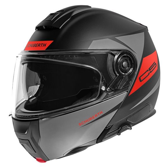 Casque modulable Schuberth C5 ECLIPSE - Gris / NoirRef : SE0255
