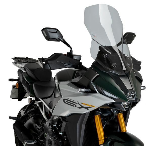 Puig Touring bubble (+ 20 cm) - GraySUZUKI 1000 GSX-S 1000 GX - 2024 - 2025Ref: PUI0711
